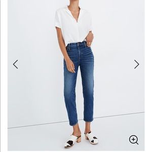 NWT Madewell Carsondale Straight Leg Jeans 25